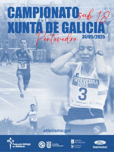 XXX Campionato Xunta de Galicia de Atletismo Sub18 en Pista AL