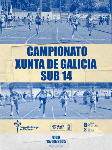 XXXIV Campionato Xunta de Galicia de Atletismo Sub14 en Pista AL