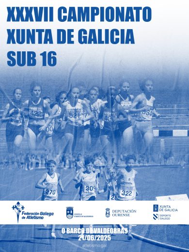 XXXVII Campionato Xunta de Galicia de Atletismo Sub16 en Pista AL