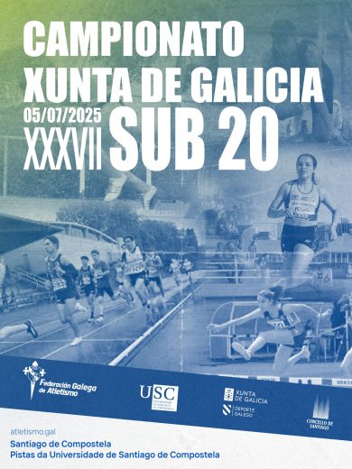 XXXVII Campionato Xunta de Galicia de Atletismo Sub20 en Pista AL