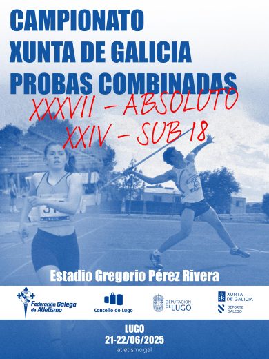 XXXVII Campionato Xunta de Galicia de Probas Combinadas Absoluto – XXIV Sub18