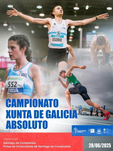 XCII Campionato Xunta de Galicia de Atletismo Absoluto Masculino &#8211; LII Feminino