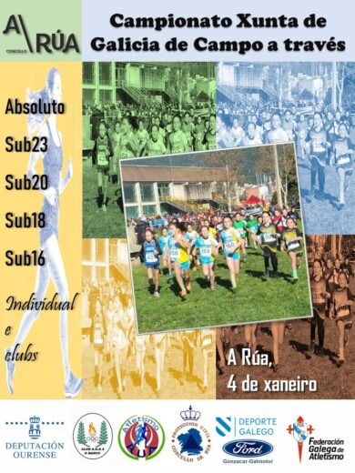 Campionato Xunta de Galicia de Campo a Través Absoluto – Sub23 – Sub20 – Sub18 – Sub16 – Individual e Clubs 2025