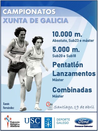 XXV Campionato Xunta de Galicia de Probas Combinadas Máster en Pista AL