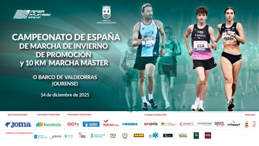 Campionato de España de Marcha de Inverno de Promoción e 10 Km. Máster 2025