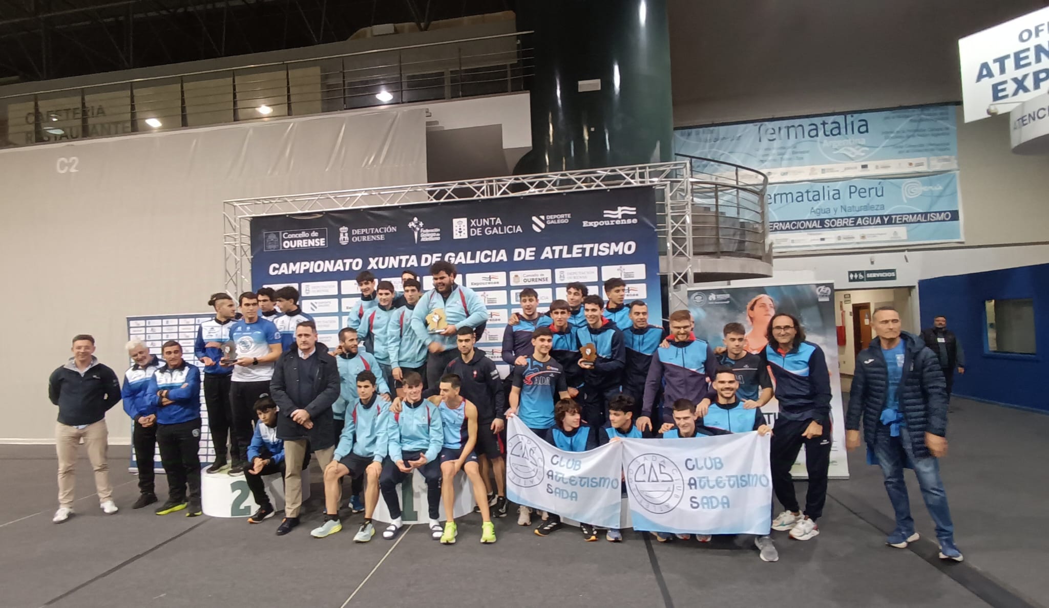 A Copa de clubs absoluta viaxa a Vigo e Ourense