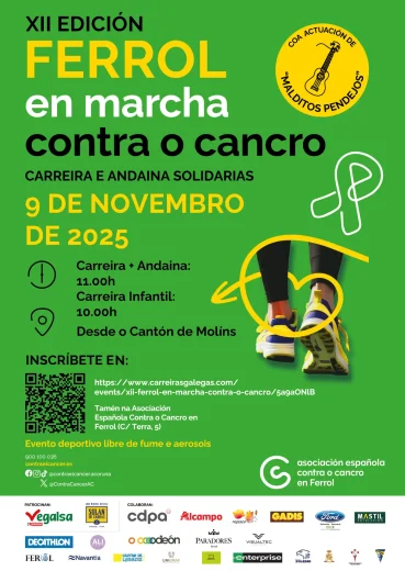XII “Ferrol, en marcha contra o cancro”