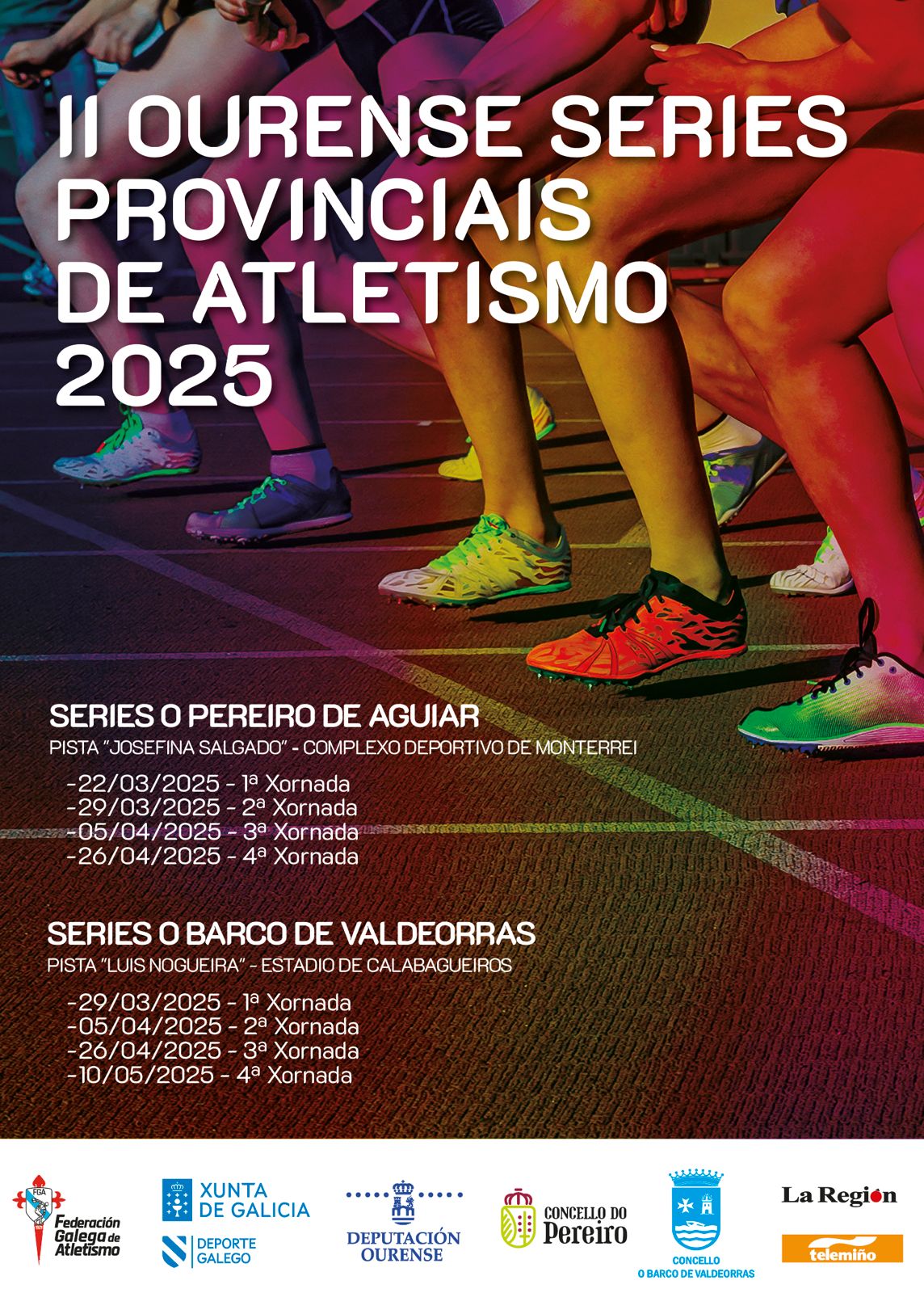 II Ourense Series Provinciais de Atletismo – Valdeorras Xornada 1