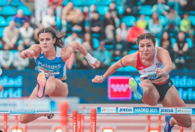 Tres medallas, catro récords e cinco finalistas, balance galego nos absolutos indoor