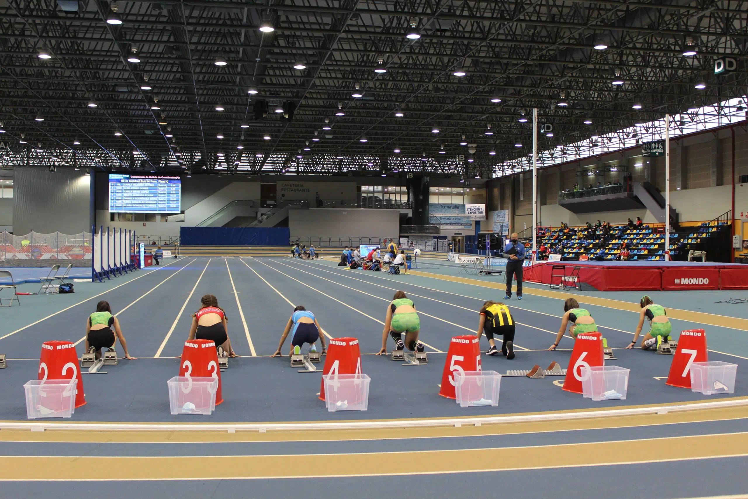 Xoel Franco destaca nun interesante Campionato Galego Sub16 indoor