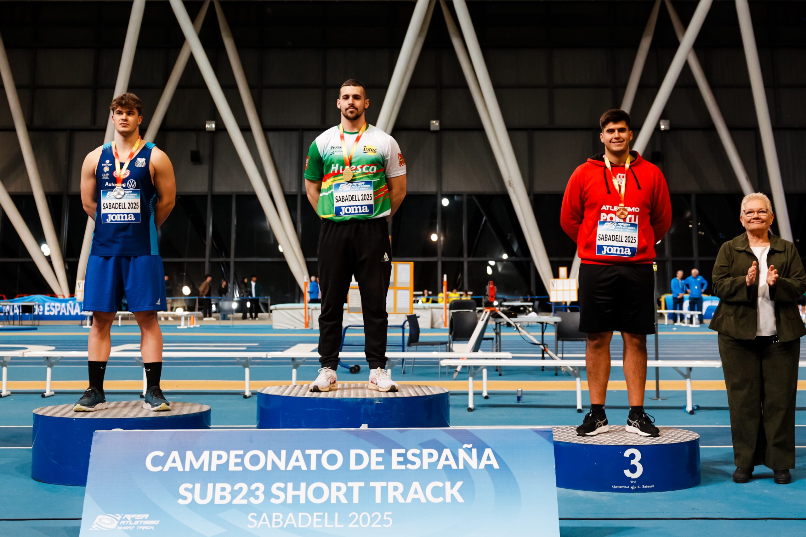 Tres medallas, un récord galego e tres finalistas, balance dos Sub23 en Sabadell