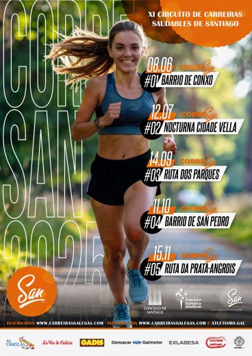 Corresan Barrio de San Pedro 2025- XI Circuíto Carreiras Saudables CorreSan 2025