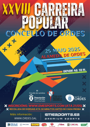 XXVIII Carreira Popular Concello de Ordes 2025
