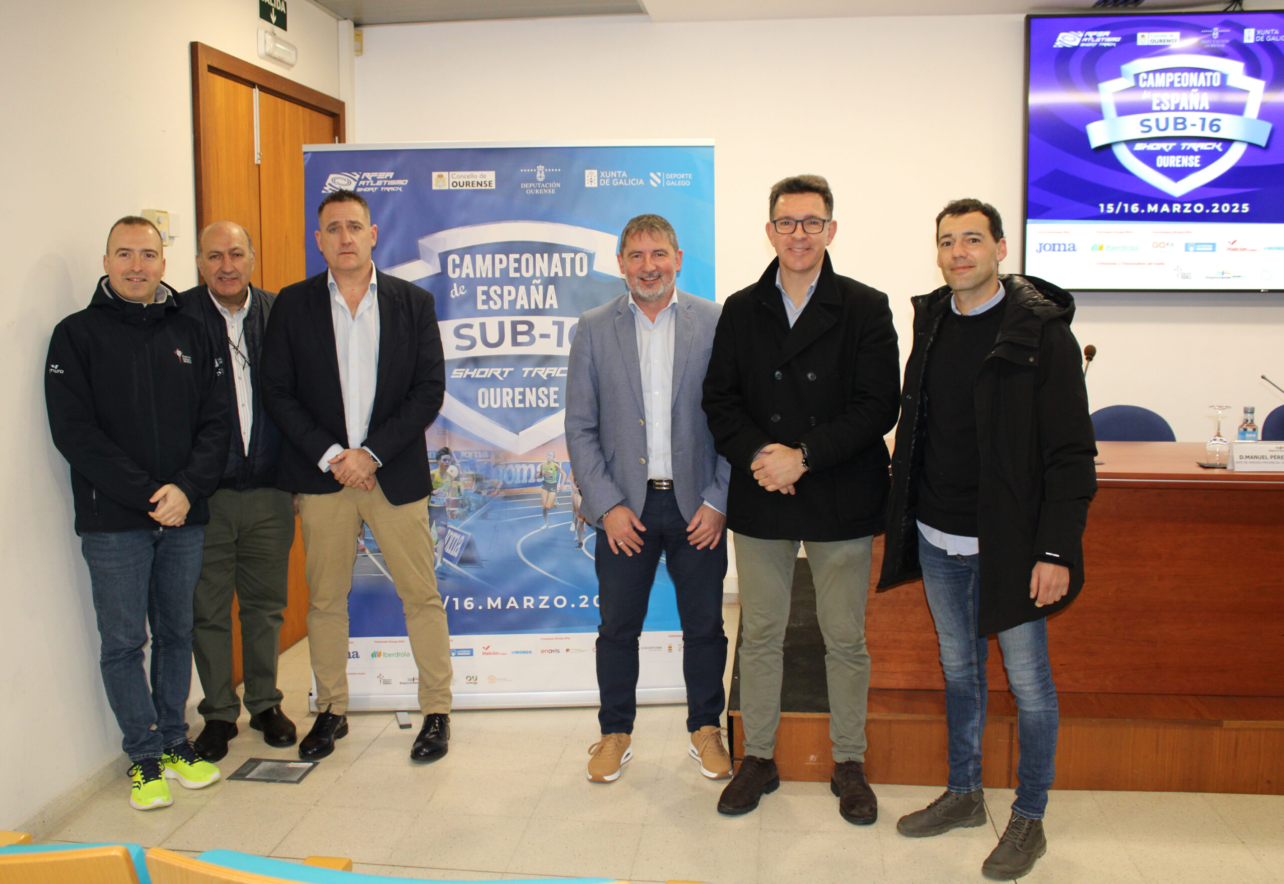 Todo a punto en Ourense para recibir o Campionato de España indoor Sub16