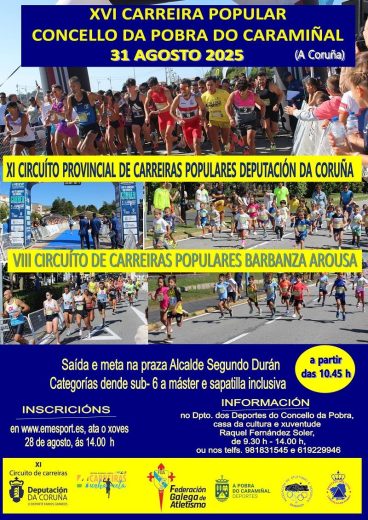 XVI Carreira Popular Concello da Pobra do Caramiñal