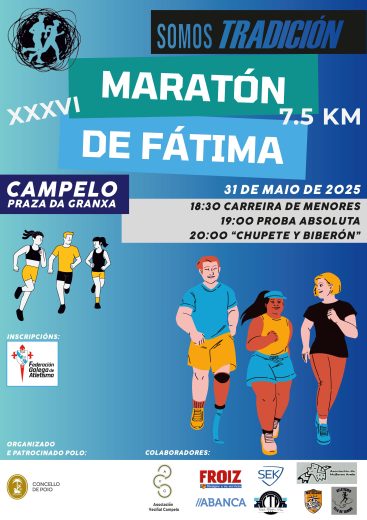 XXXVI Maratón de Fátima – Campelo 2025