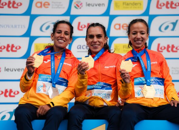 Ester Navarrete, campioa de Europa por países