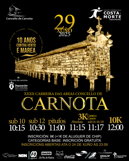 XXXII Carreira das Areas Concello de Carnota 2025