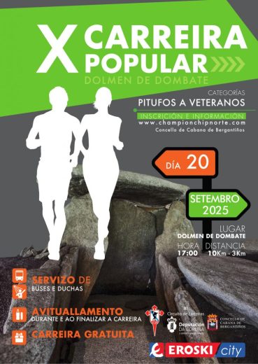 X Carreira Popular Dolmen de Dombate 2025