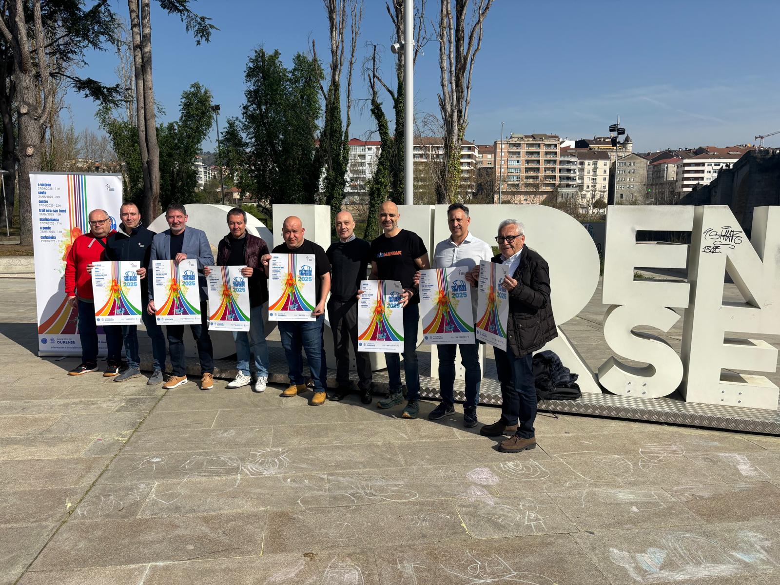 Presentouse o XIII Circuito de Carreiras Populares Correndo por Ourense