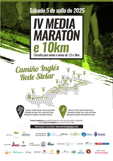 IV Media Maratón e 10 Km Camiño Inglés – Red Stelar