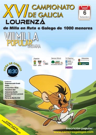 XVI Campionato Xunta de Galicia de Milla en Ruta e 1 Km 2025