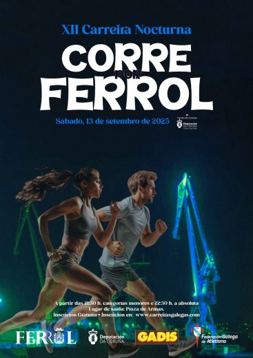 XII Carreira Nocturna Corre por Ferrol