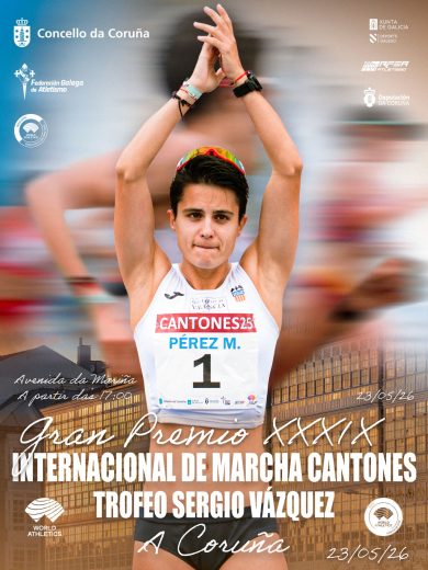 XXXIX Gran Premio Internacional de Marcha Cantones de A Coruña – Trofeo “Sergio Vázquez”