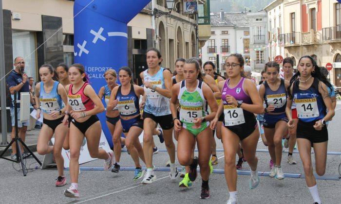 Laura Porto e David de la Fuente dominan o galego de milla en ruta