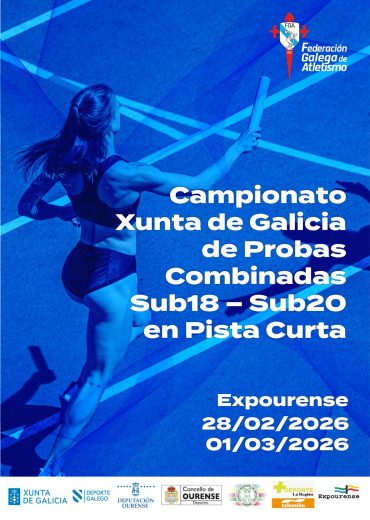 Campionato Xunta de Galicia de Probas Combinadas Sub18 – Sub20 en Pista Curta 2026