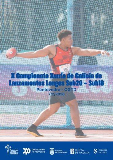 X Campionato Xunta de Galicia de Lanzamentos Longos Sub20 – Sub18