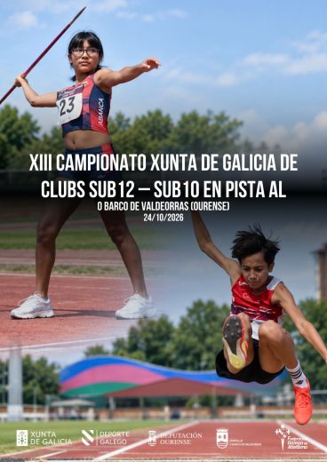 XIII Campionato Xunta de Galicia de Clubs Sub12 – Sub10 en Pista AL