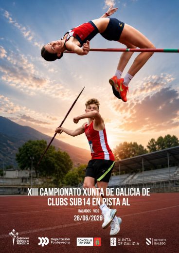 XIII Campionato Xunta de Galicia de Clubs Sub14 en Pista AL