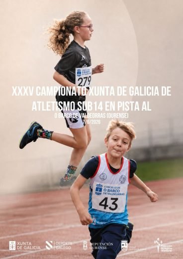 XXXV Campionato Xunta de Galicia de Atletismo Sub14 en Pista AL