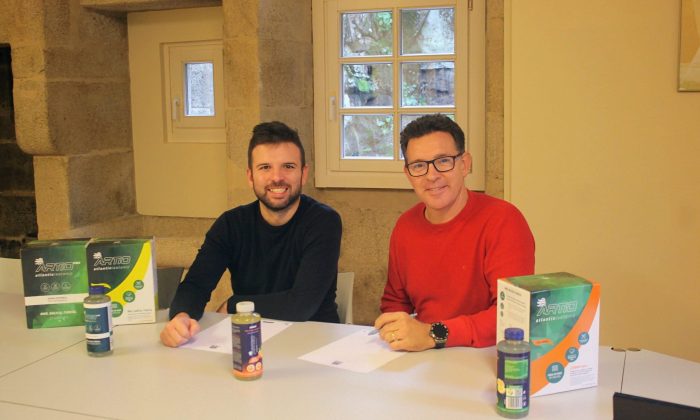 Acordo de colaboración ca empresa galega ARTIO de bebidas isotónicas naturais