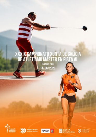 XXXIX Campionato Xunta de Galicia de Atletismo Máster en Pista AL