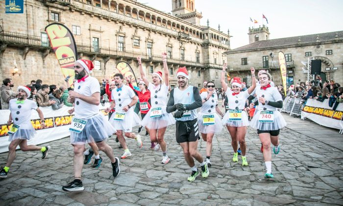 As San Silvestres fan parada en Galicia