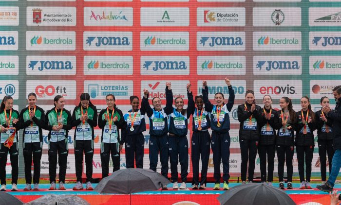 Unha gran Selección Galega de campo a través volve con nove medallas de Córdoba