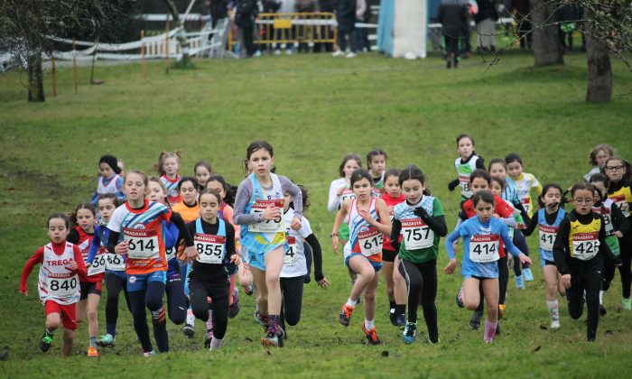 Ribadavia xunta a xeracións no Campionato Galego de Campo a Través