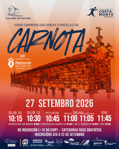 XXXIII Carreira das Areas Concello de Carnota