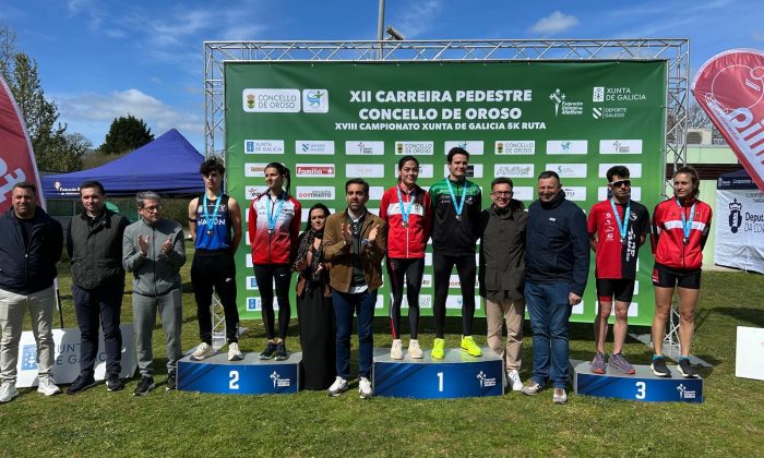 González e de la Fuente suman o título galego dos 5K en ruta
