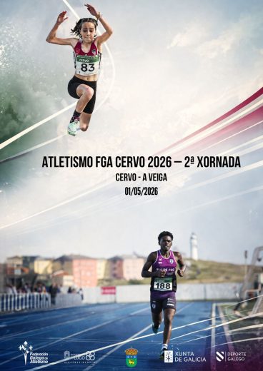 Atletismo FGA Cervo 2026 – 2ª Xornada