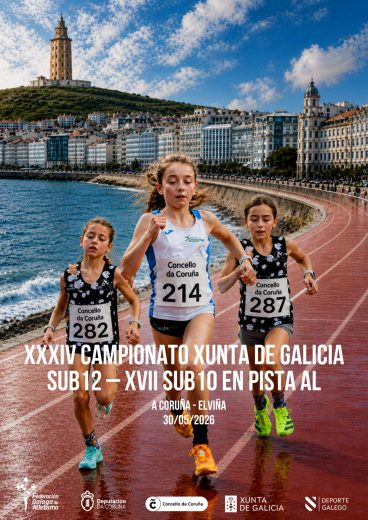 XXXIV Campionato Xunta de Galicia Sub12 – XVII Sub10 en Pista AL