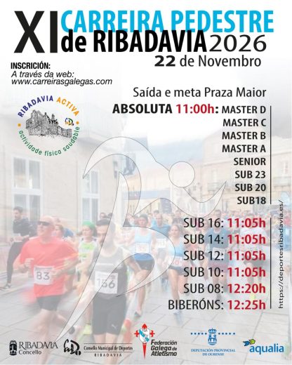 XI Carreira Pedestre de Ribadavia