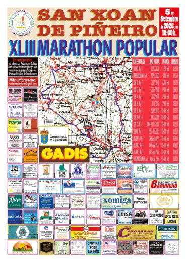 XLIII Maratón Popular San Xoán de Piñeiro