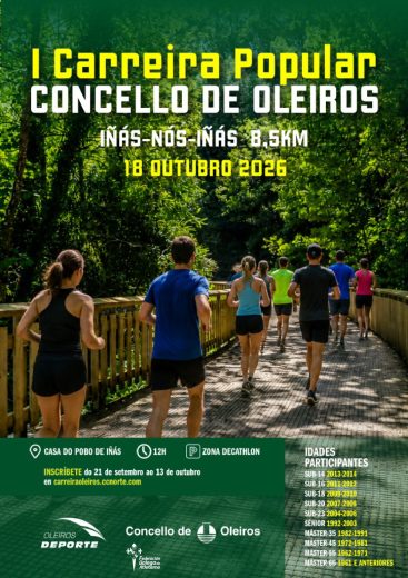 I Carreira Popular Concello de Oleiros