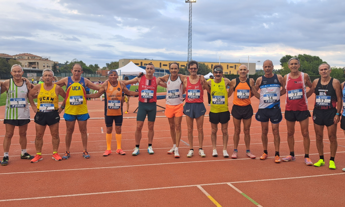 Nove medallas máster para o atletismo galego en Parafrugell