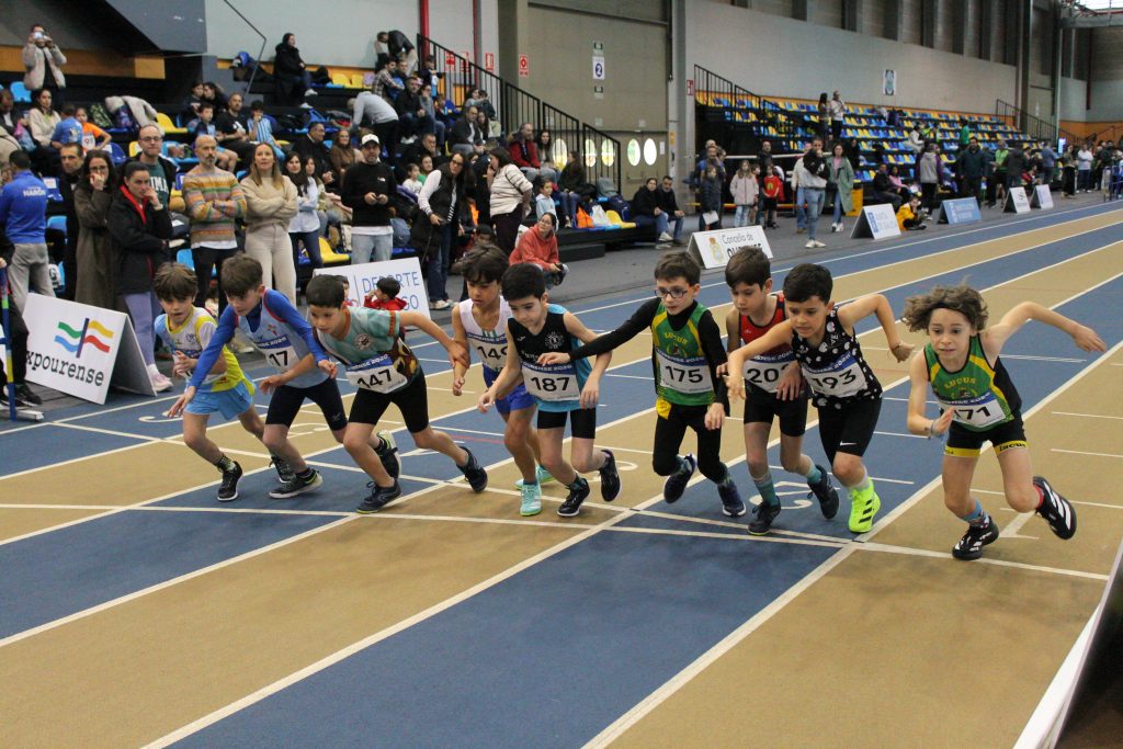 XXI Campionato Xunta de Galicia de Atletismo Sub12 – XXVI Sub10 en Pista Curta