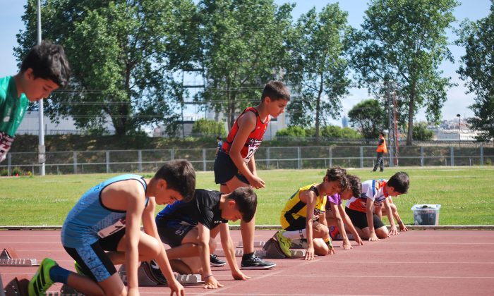 Gran xornada atlética  nos Campionatos da Xunta de Galicia Sub-10 e Sub-12